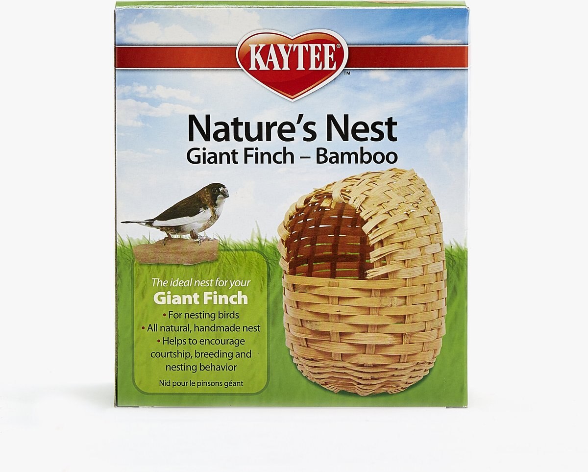 Kaytee Nature's Nest Bamboo Giant Finch Nest