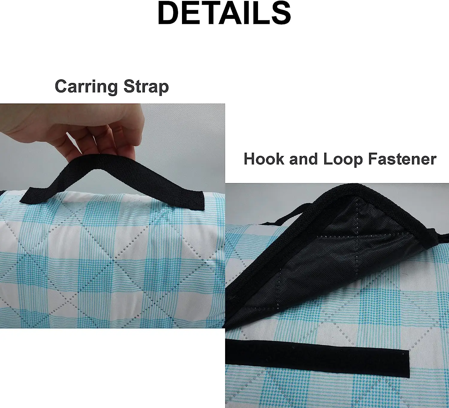 High Quality Mydays Outdoor PVC Coating Waterproof Foldable Blankets Picnic Mat For Beach Camping