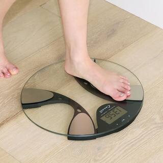 Escali Digital Glass Body Fat and Water Bathroom Scale BFBW200