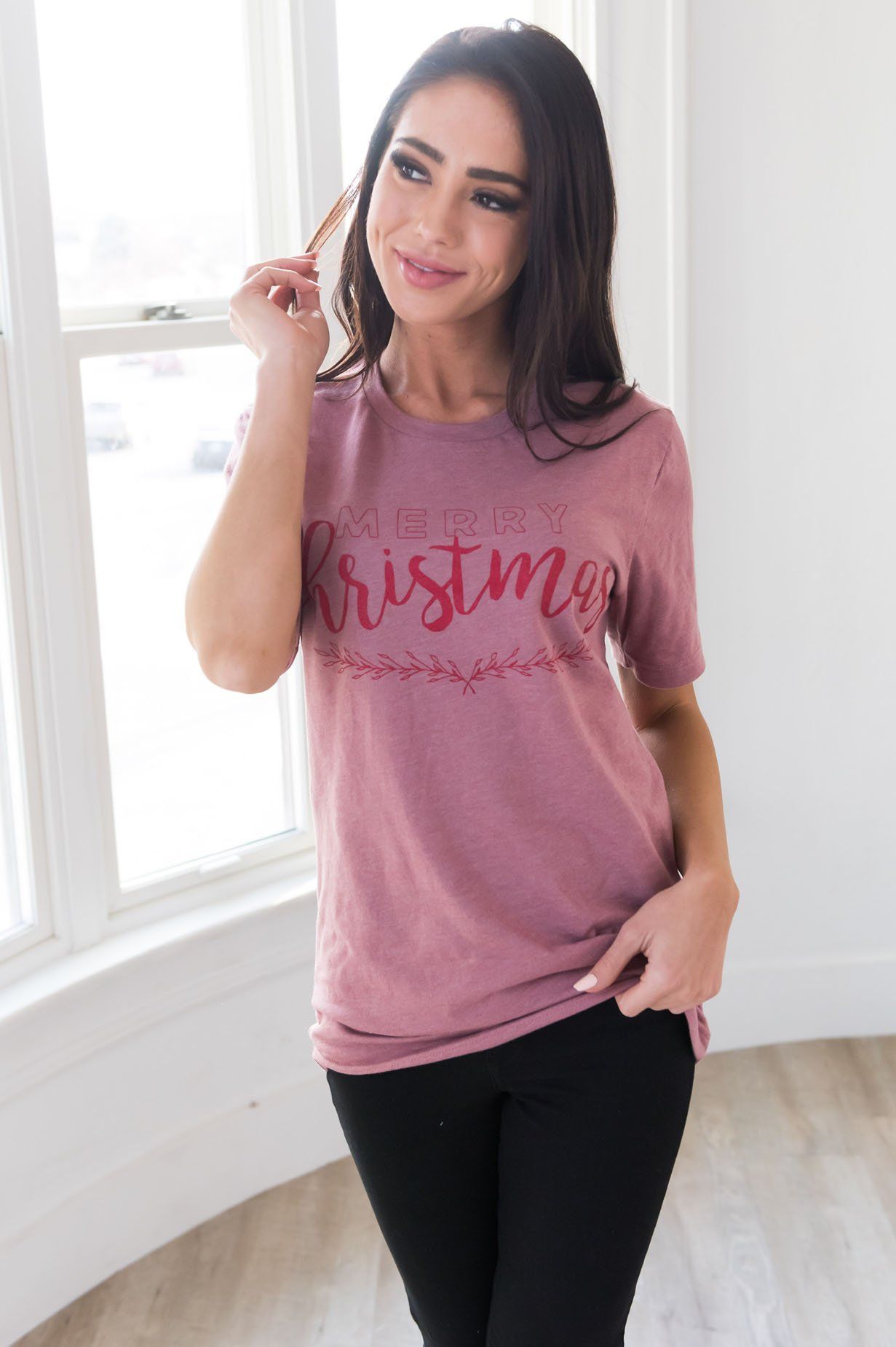 Merry Christmas Modest Tee