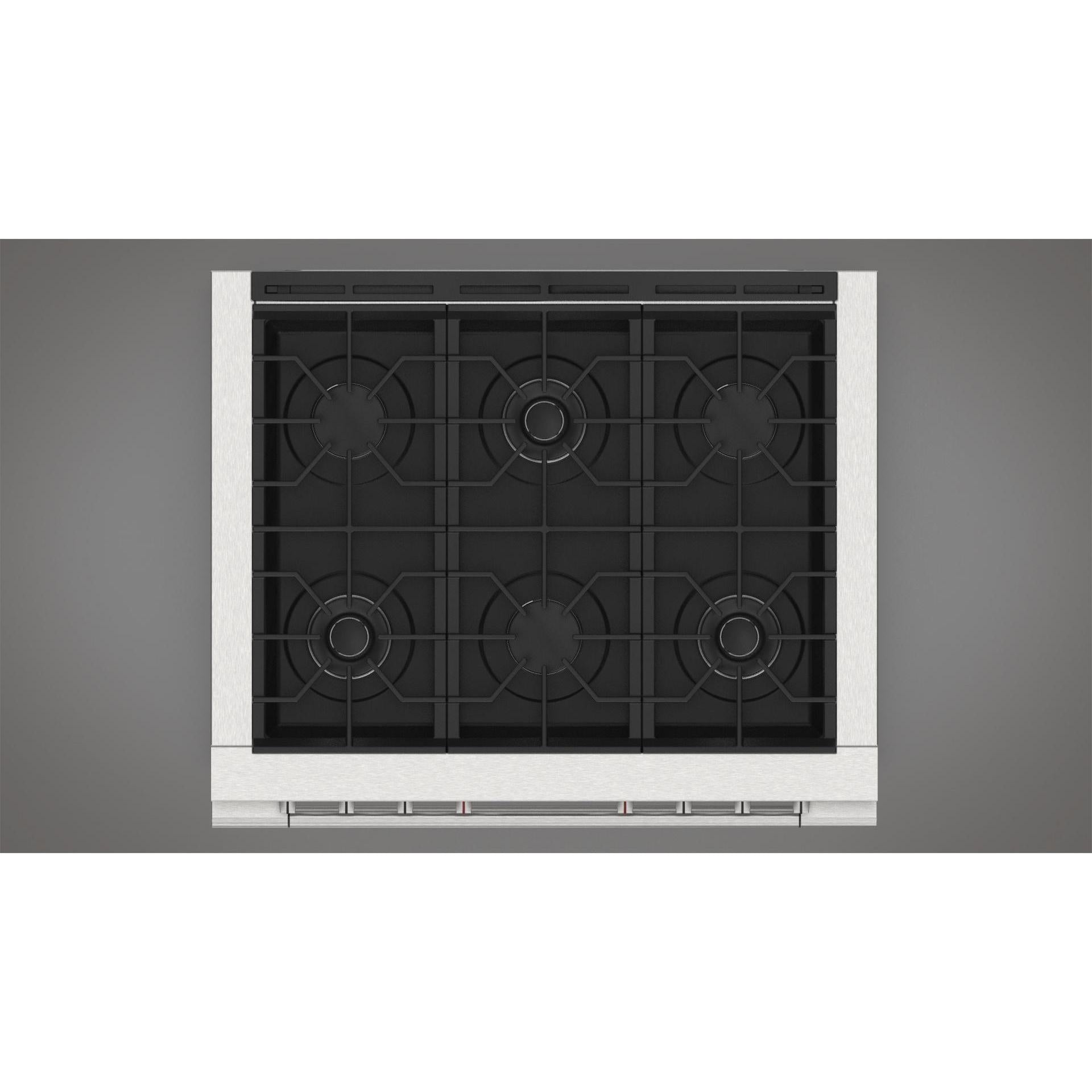 Fulgor Milano 36-inch Freestanding Gas Range with True European Convection Technology F4PGR366S2