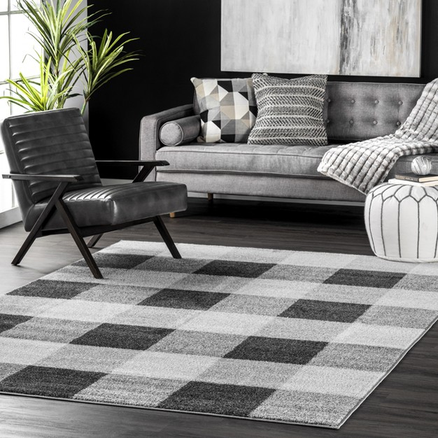 Nuloom Aisha Buffalo Plaid Area Rug