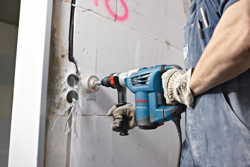 1-1/4 In. SDS-plus? Rotary Hammer with Quick-Change Chuck System ;