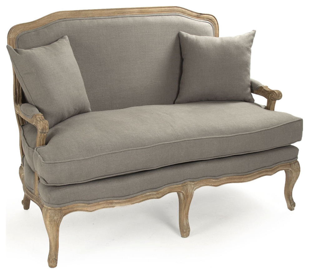 Bastille Settee   French Country   Loveseats   by Hudson Home Decor  Houzz