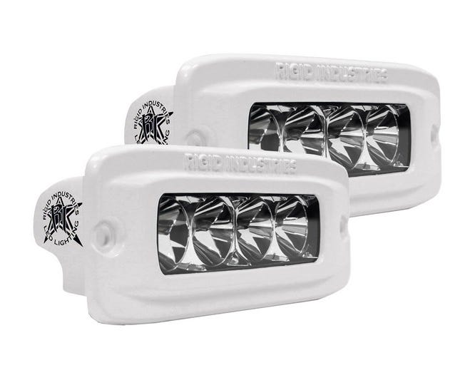 Rigid Industries Marine SR-Q Flush Mount Flood LED Light - Pair - 96511