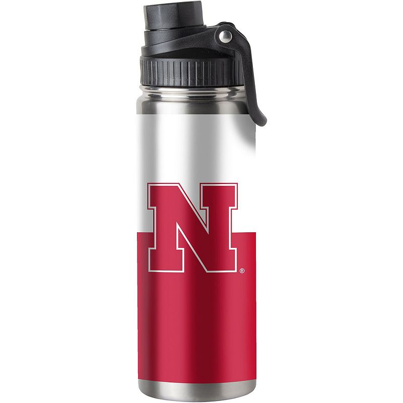 Nebraska Huskers 21oz. Twist Top Stainless Bottle