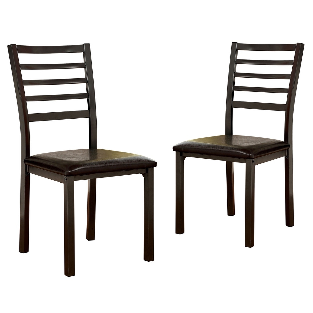 Rath Contemporary Black Wood 5 Piece Dining Set by Furniture of America