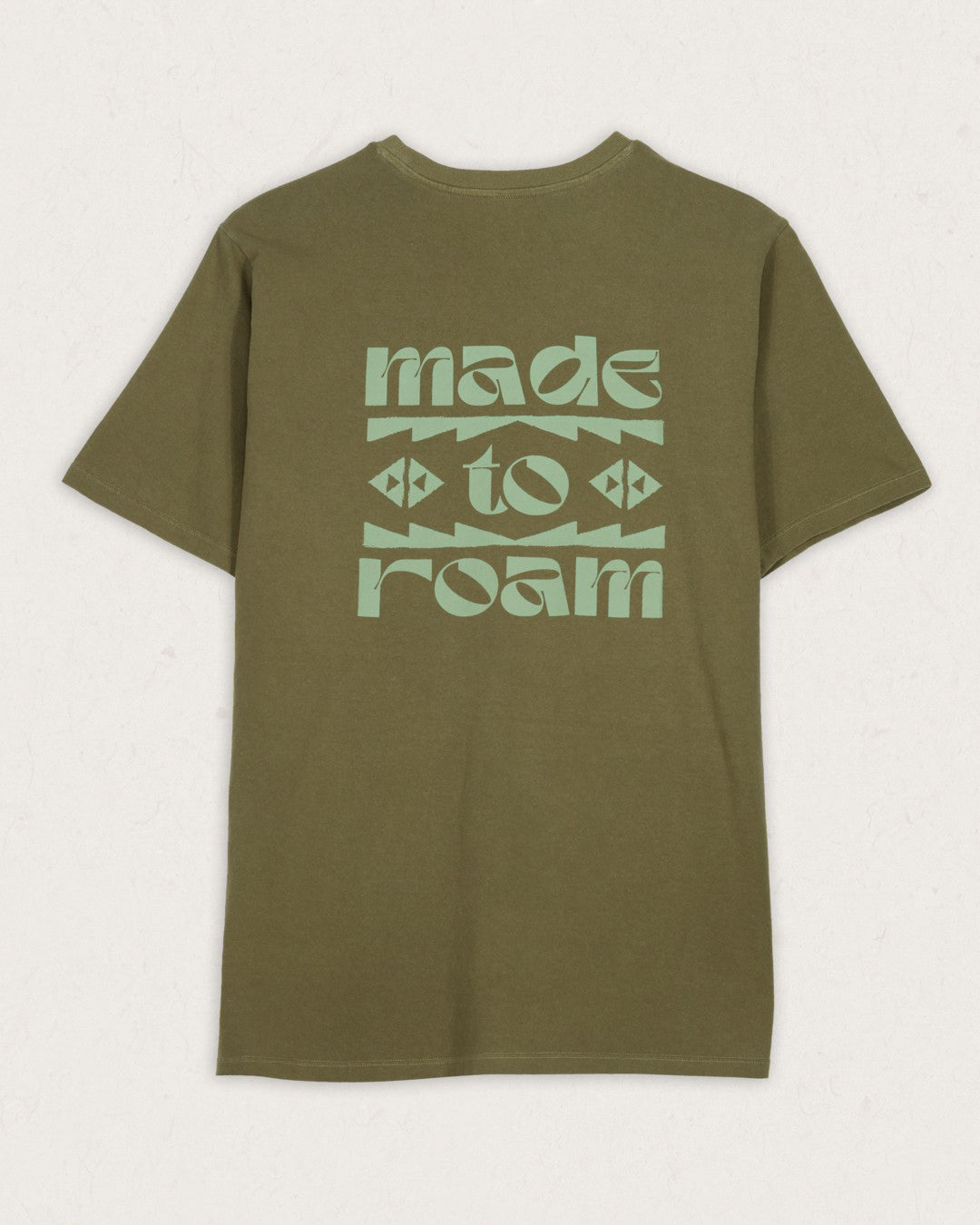 Sunrise Recycled Cotton T-Shirt - Loden Green