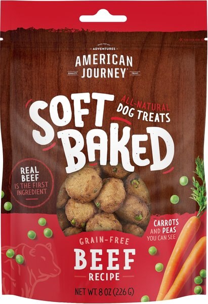 American Journey Beef Recipe Grain-Free Soft-Baked Dog Treats