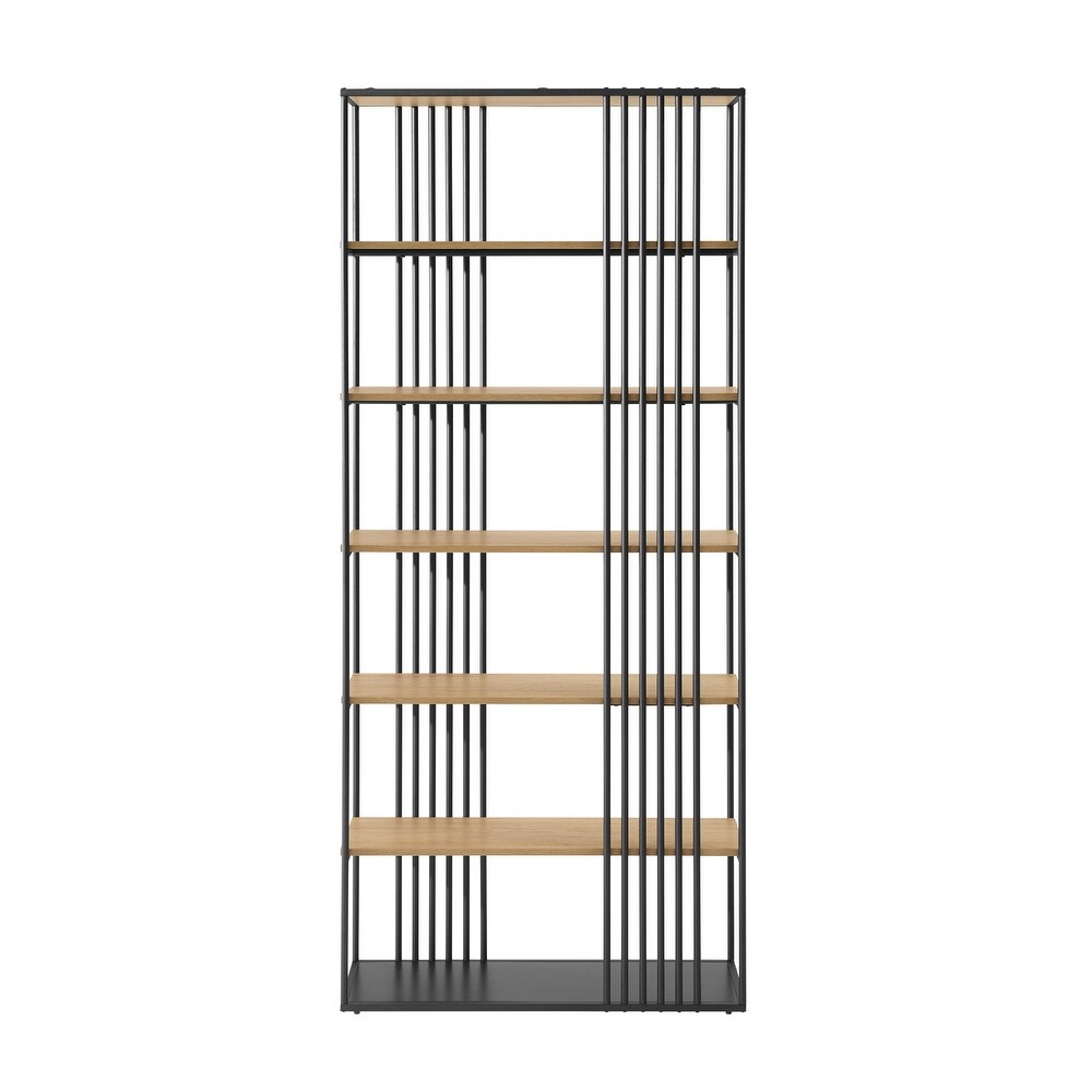 Middlebrook Designs Contemporary Open Slat Bookshelf