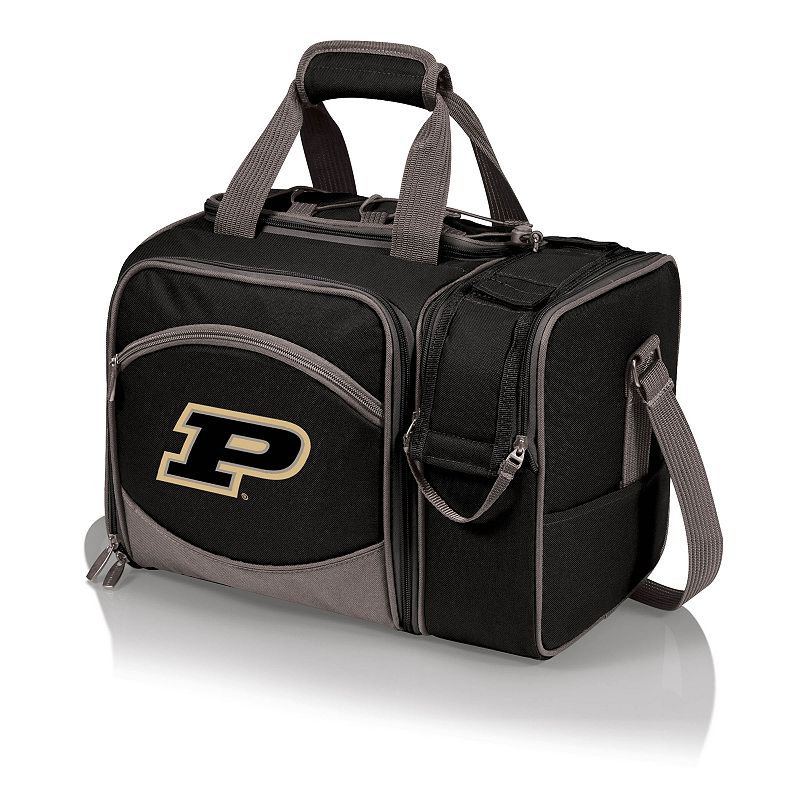 Picnic Time Purdue Boilermakers Malibu Picnic Basket Cooler Set