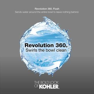 KOHLER Cimarron Rev 360 2-Piece 1.28 GPF Single Flush Round-Front Complete Solution Toilet in White Seat Included (9-Pack) K-31668-9-0