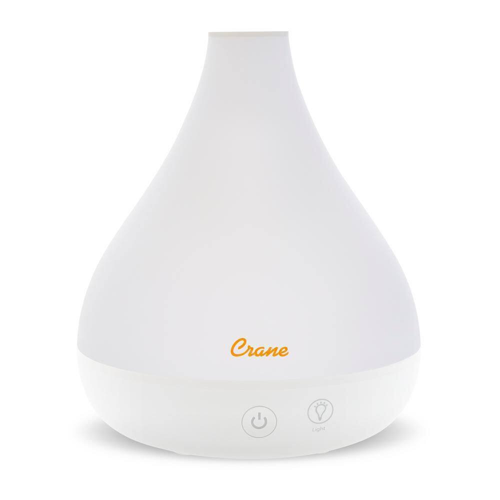 Crane 0.35 Gal. 2-in-1 Ultrasonic Cool Mist Humidifer  Aroma Diffuser for Small Rooms up to 200 sq. ft. EE-5953AD