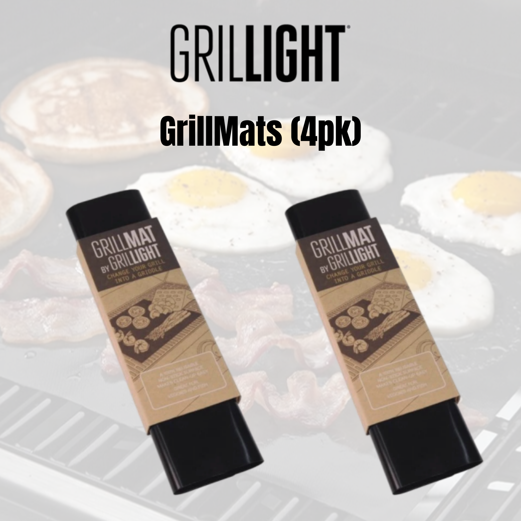 GrillMats by Grillight (4pk)