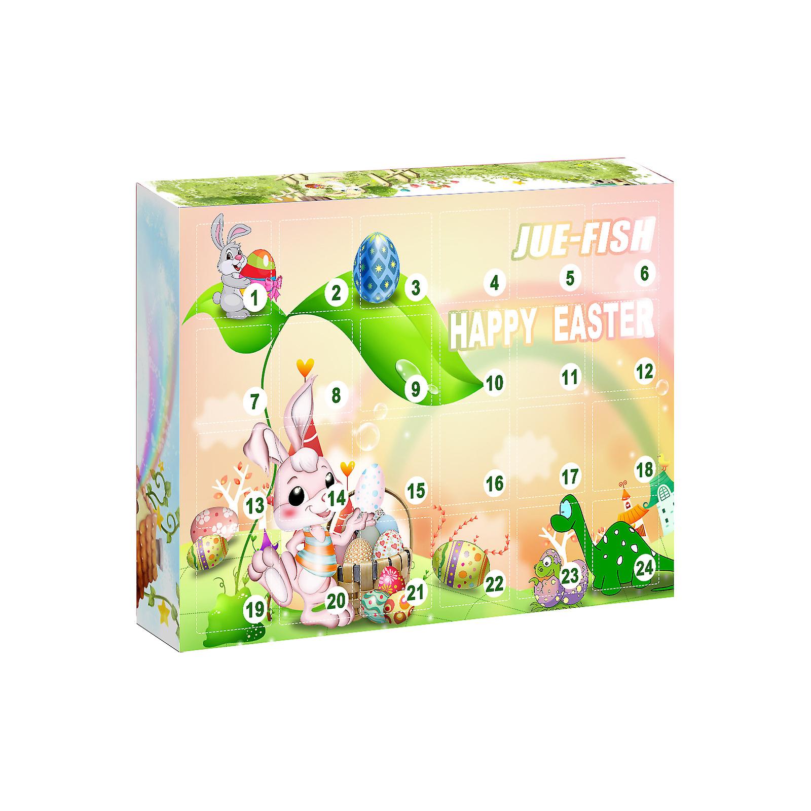 Children Countdown 24 Days Christmas Gift Box Cartoon Animal Easter Egg Holiday Gift Exquisite Toys