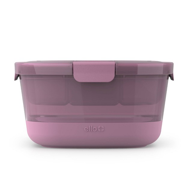 Ello Plastic Salad Food Storage Container Set