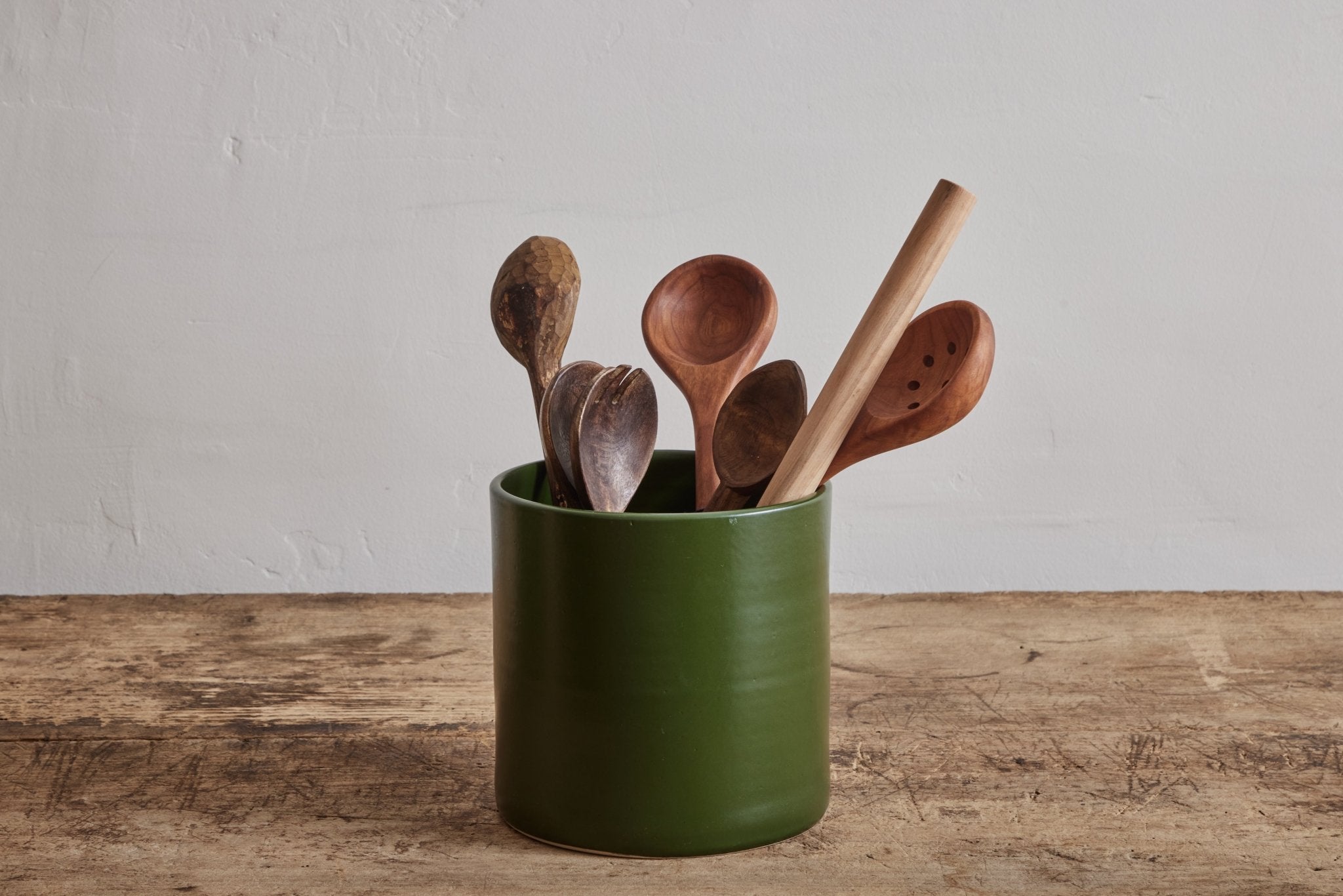 Nickey Kehoe XL Utensil Holder in Thyme