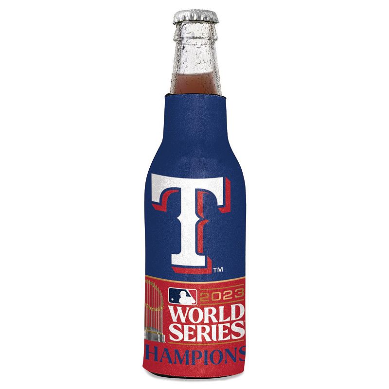 WinCraft Texas Rangers 2023 World Series Champions 12oz. Bottle Cooler