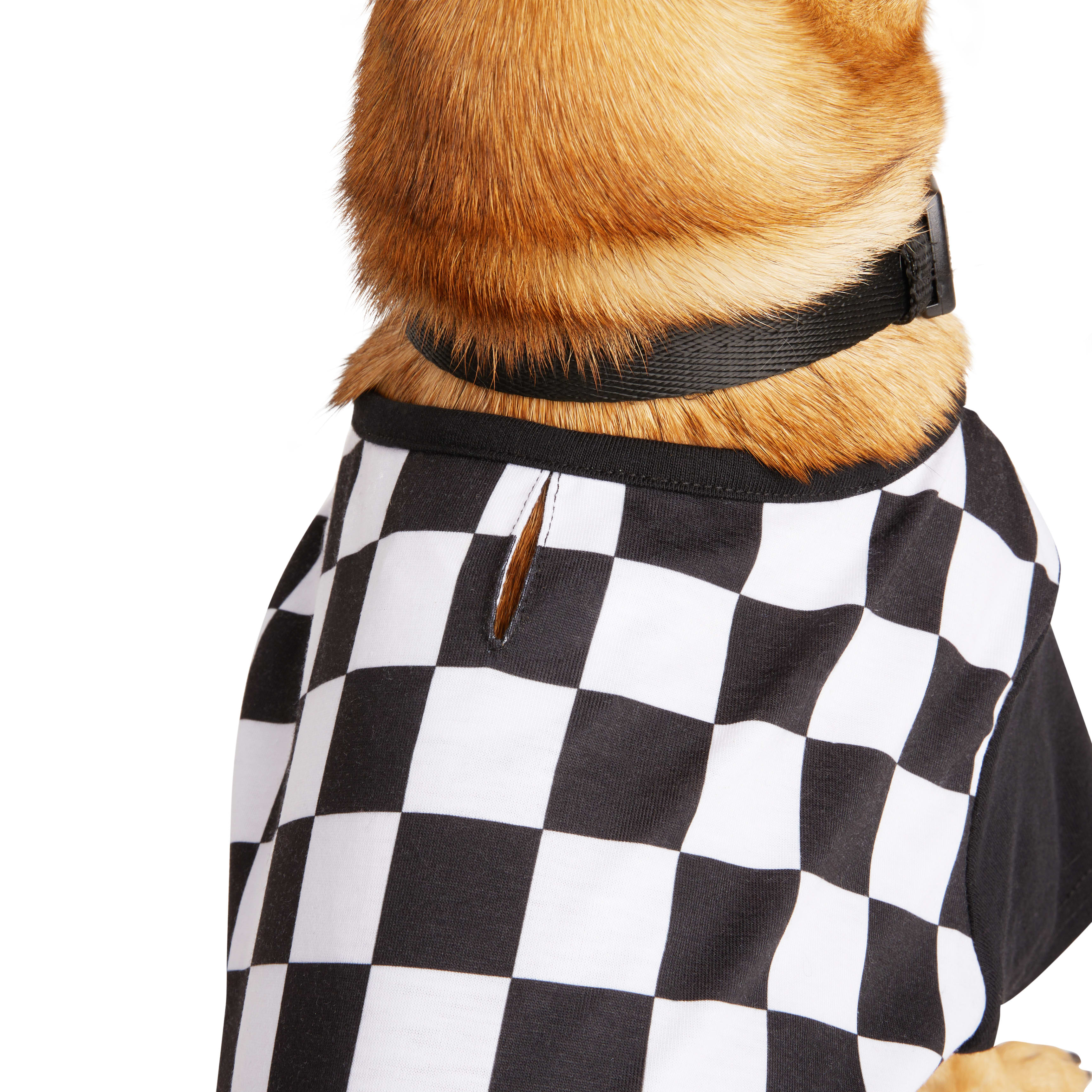 YOULY Checker Pet Pajamas， XX-Small