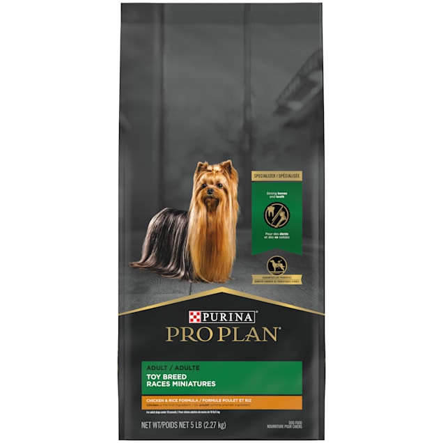 Purina Pro Plan - Toy Breed， Adult Dog Chicken Recipe Dry Dog Food