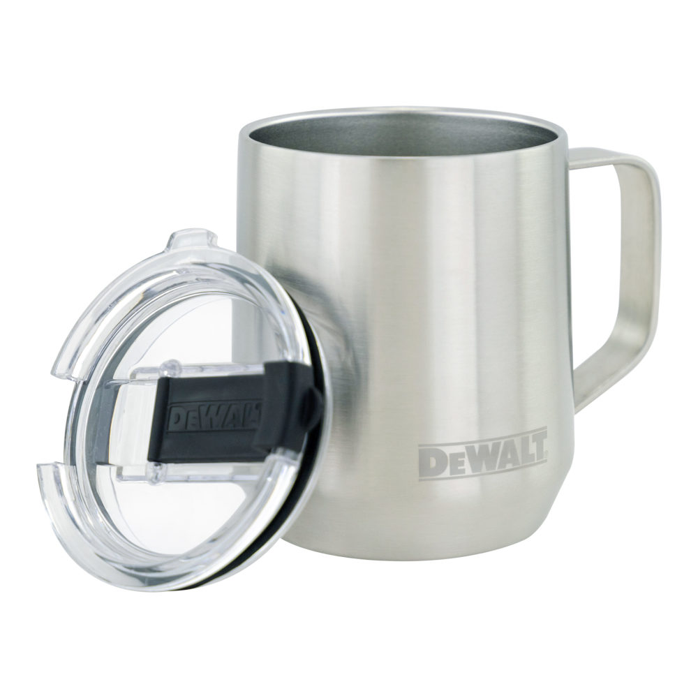 DEWALT Coffee Mug 14oz 18/8 Stainless Steel