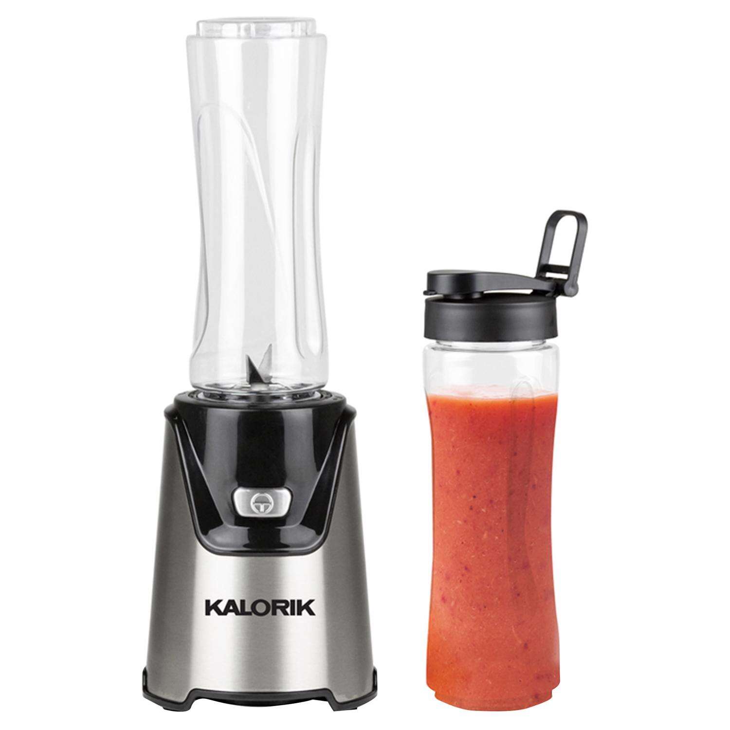 Kalorik Black/Silver Stainless Steel Blender and Juicer 20 oz 1 speed