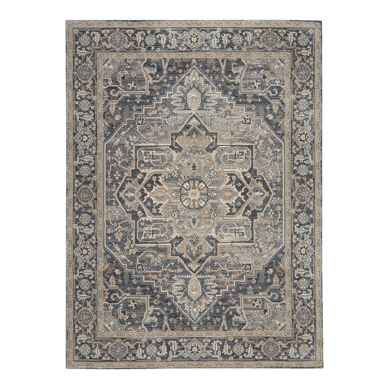 Kathy Ireland Home Moroccan Celebration Center Medallion Area Rug