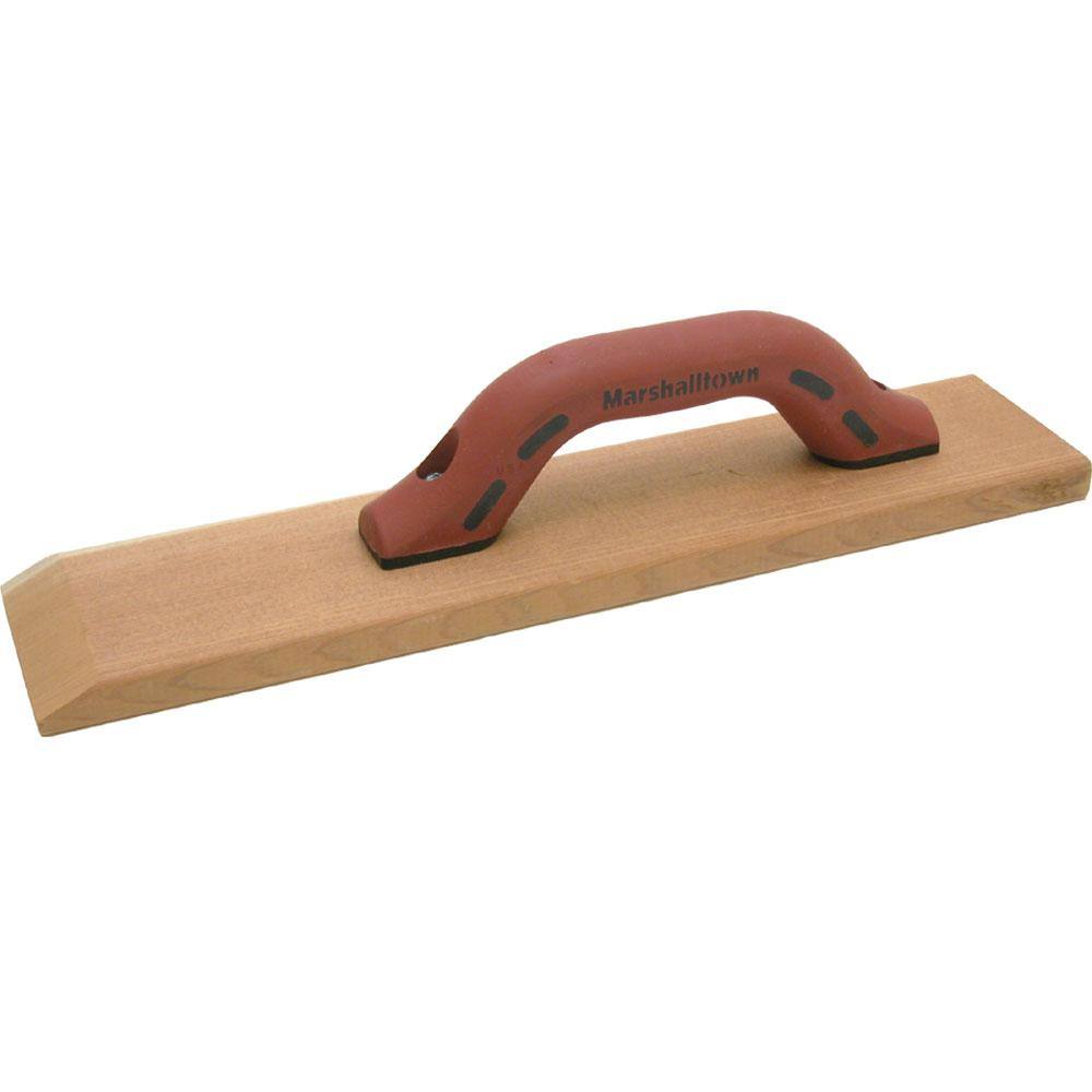 MARSHALLTOWN 16 in. x 3.5 in. Redwood Hand Float 144D