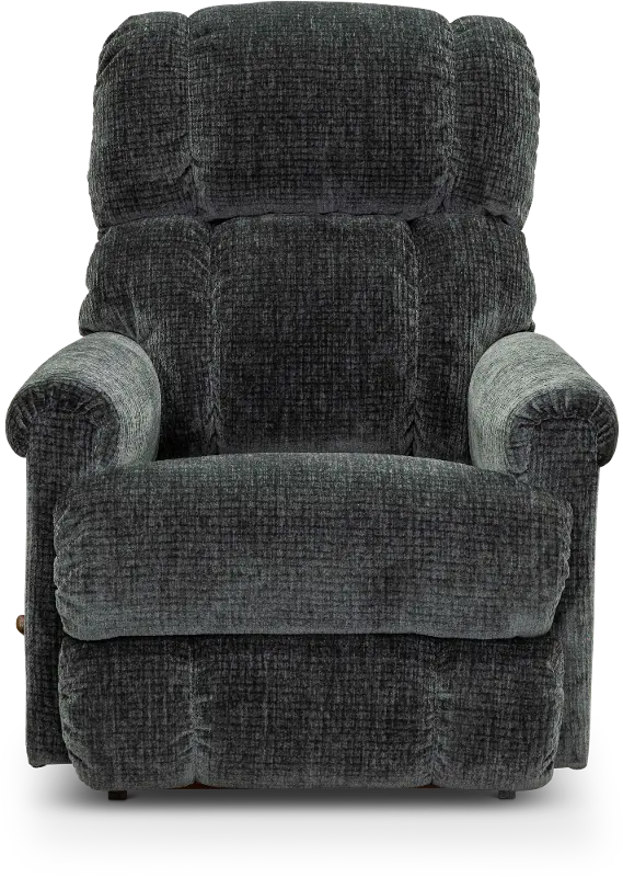 Pinnacle Steel Gray Rocker Recliner