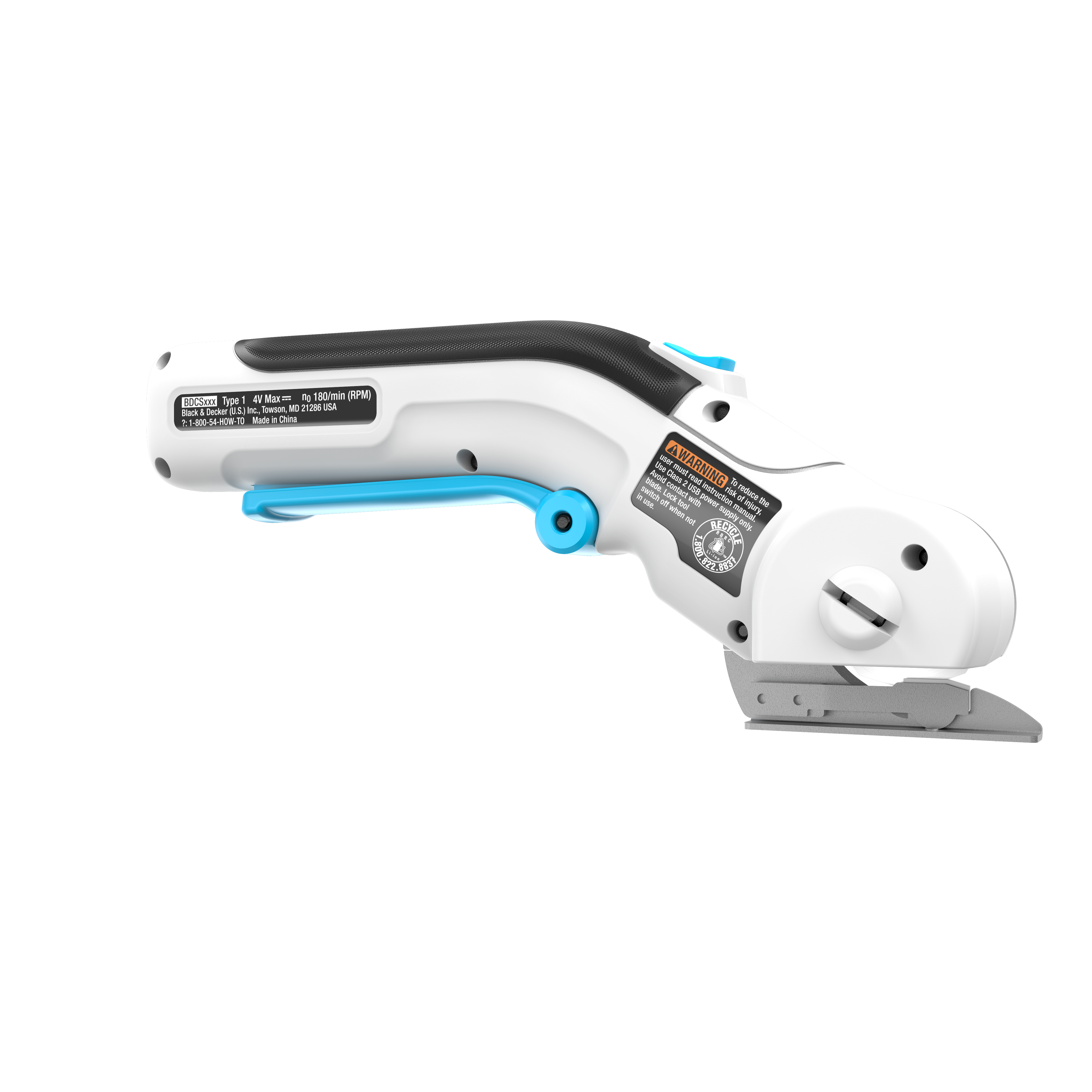 4V MAX* Cordless Rotary Cutter, USB Rechargeable