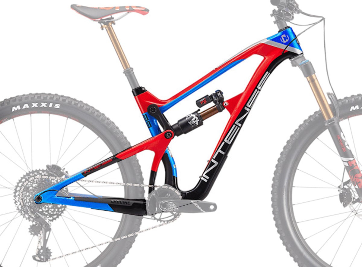 Intense Carbine 29 Factory Frame - Blue - 2020