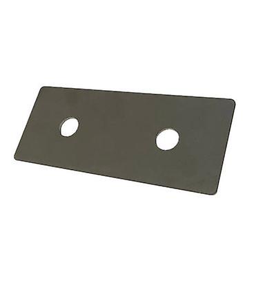 Backing Plate For M6 U-bolt 26 Mm Hole Centres T316 (a4) Stainless Steel 7 Mm Hole 25 * 3 * 50 Mm