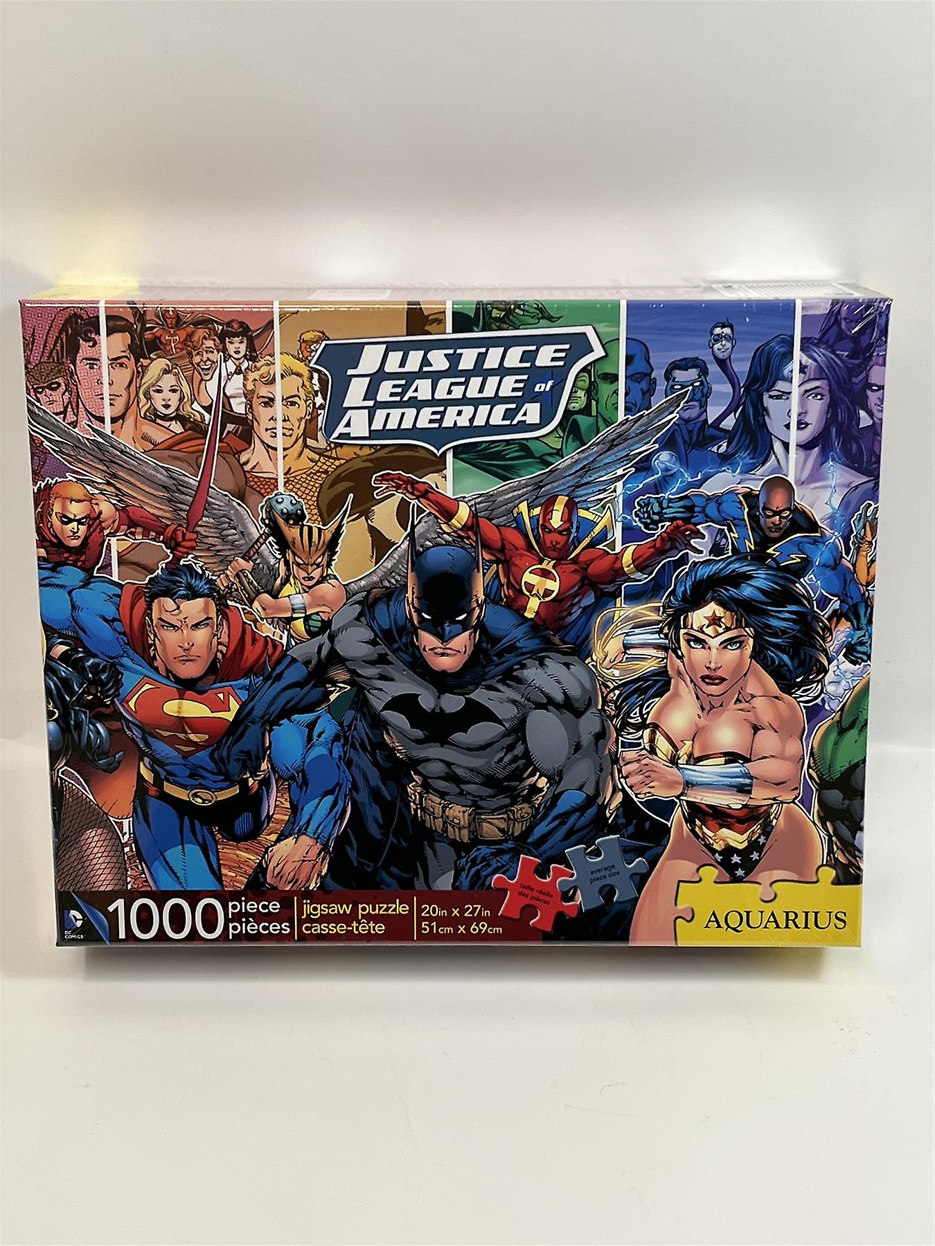 Justice League of America 1000 Piece Jigsaw Puzzle 20 Inch x 27 Inch