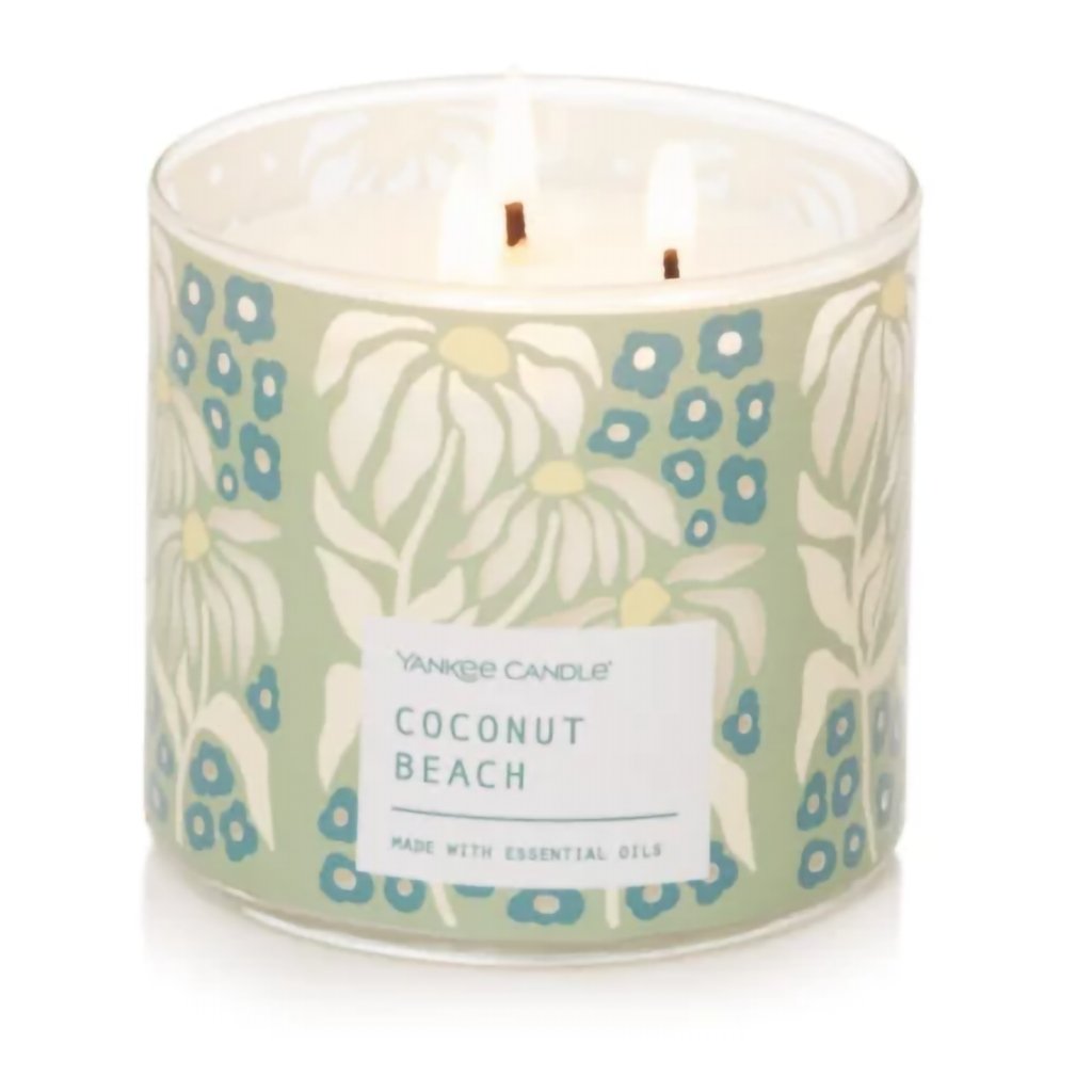 Yankee Candle  3-Wick Candles in Coconut Beach