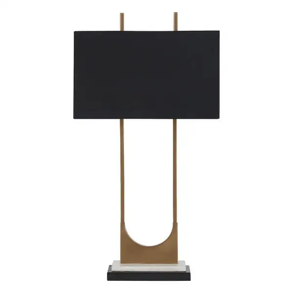 Malana Brass Metal Table Lamp - 17