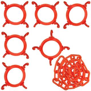 Mr. Chain Traffic Orange Cone Chain Connector Kit 97413-KIT