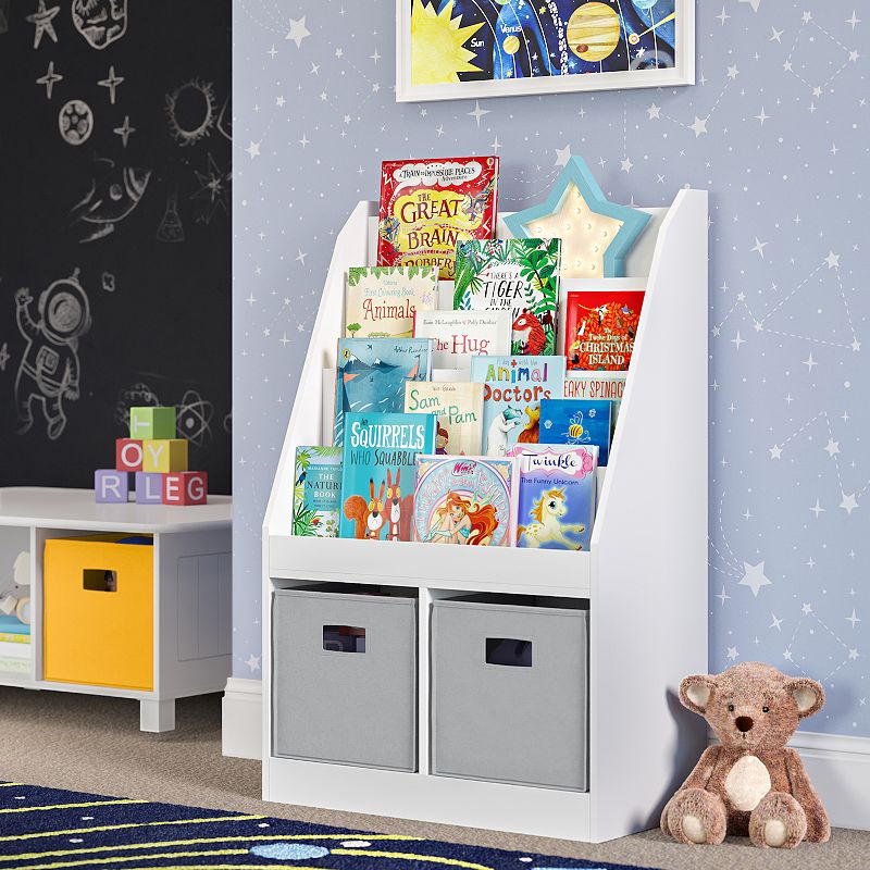 RiverRidge Home Kids 2-Cubby Book Rack