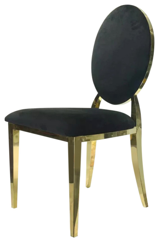 Athena Armless Chair   Contemporary   Dining Chairs   by HomeCraftDecor  Houzz