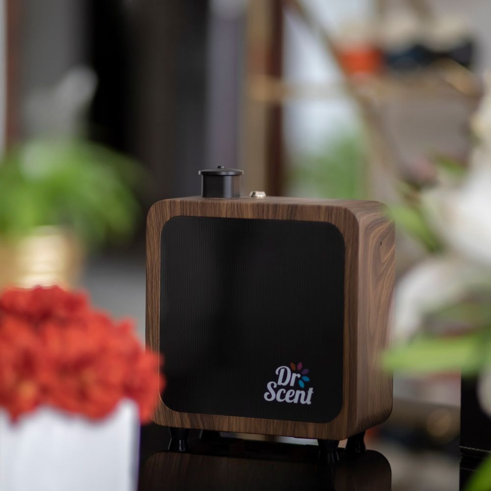 Smart Diffuser Machine With App | Dr Scent Wood (Small) 10X10M | Dr-S-Wood