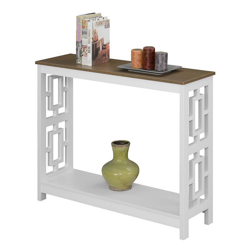 Convenience Concepts Town Square Console Table with Shelf