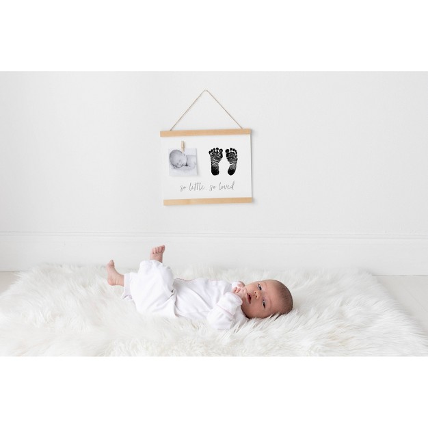 Pearhead Wooden Babyprints Wall Picture Frame