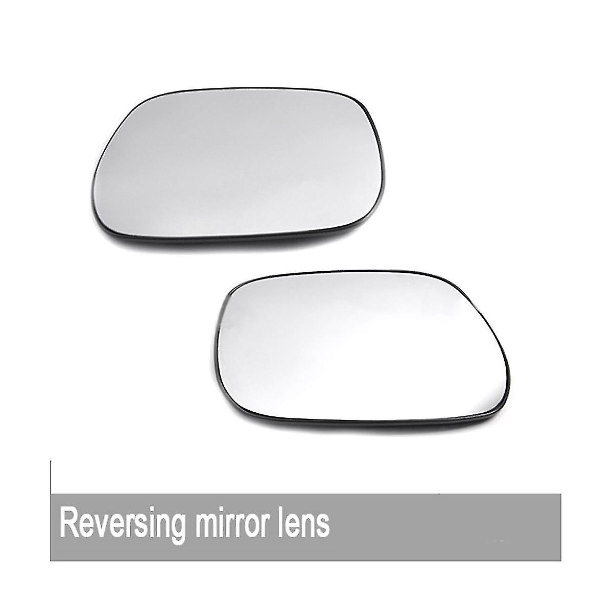 Car Rearview Mirror Reversing Lens Heating Wide- Mirror For 2000-2005