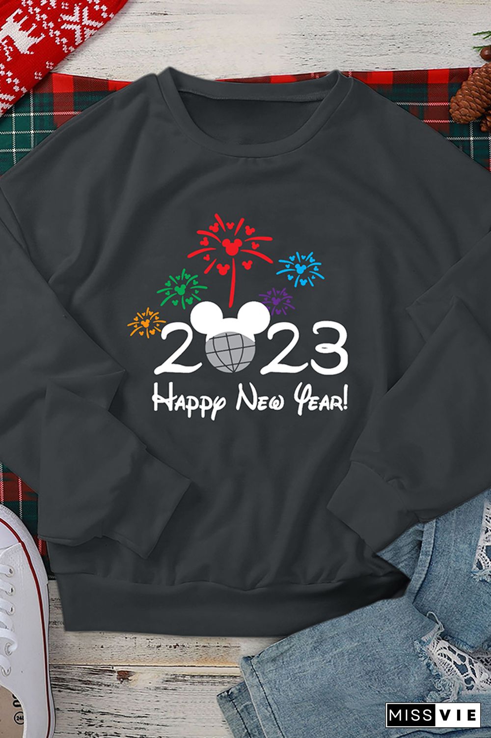 Happy New Years 2023 Couple Sweatshirt Wholesale