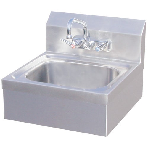 IMC Teddy CSW-2S - 24 x 22 x 31-7/8 Wall Mounted Hand Sink w/ Sink and Faucet， 4