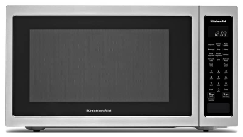 KitchenAid 21-3/4 Stainless Steel Countertop Convection Microwave Oven