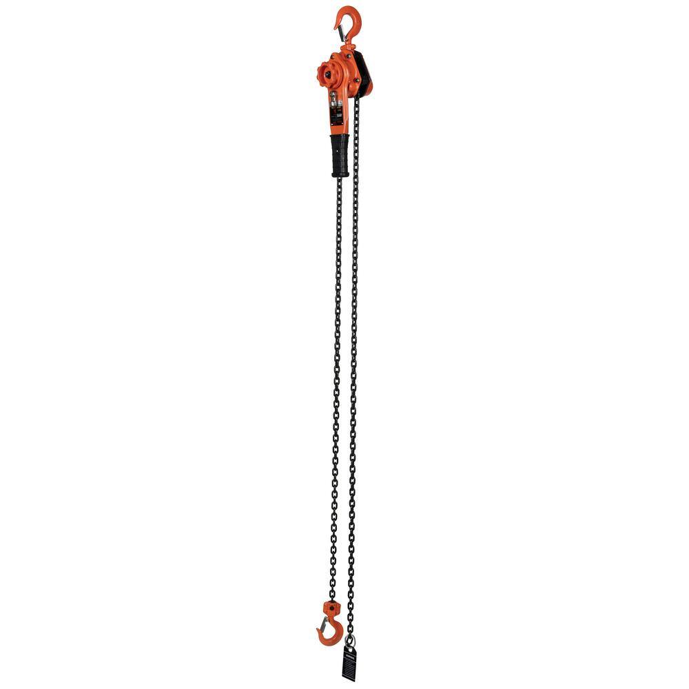 Vestil 2000 lbs. Capacity 10 ft. Lift Professional Lever Hoist PLH-20-10