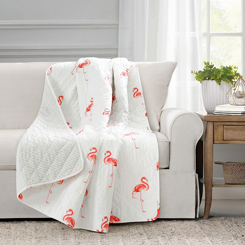 Lush Decor Kelly Flamingo Throw