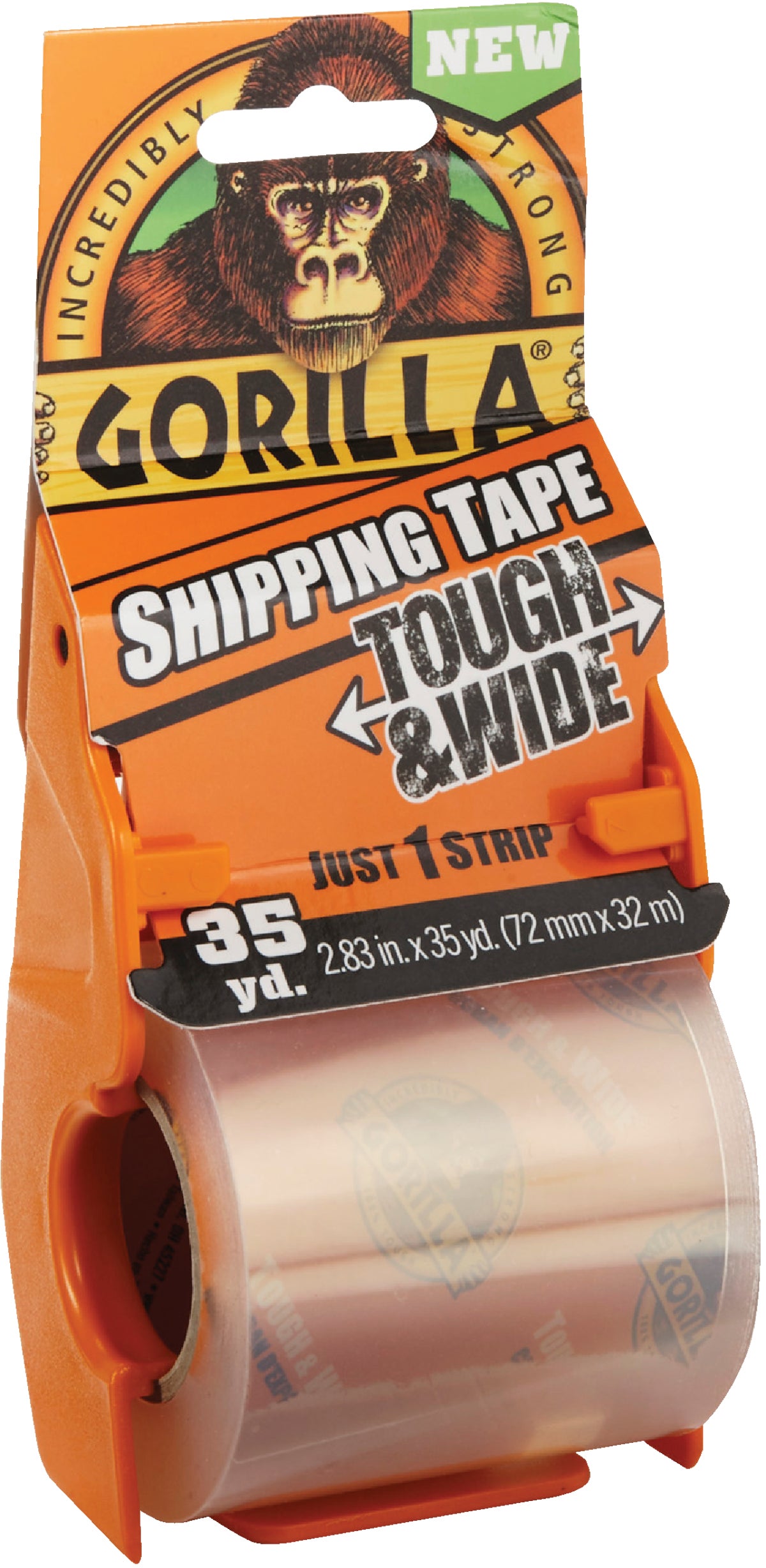 Gorilla Shipping Tape Clear