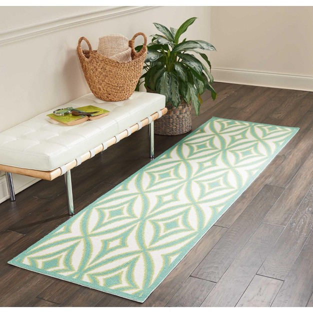 Azure Indoor outdoor Area Rug By Nourison