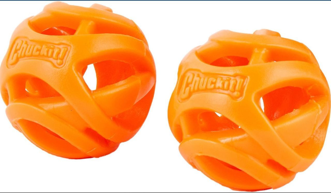 Chuckit! Breathe Right Fetch Ball Dog Toy 2 Pack